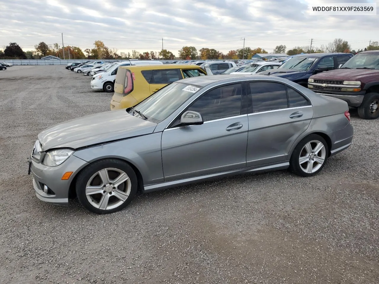 2009 Mercedes-Benz C 300 4Matic VIN: WDDGF81XX9F263569 Lot: 70854264