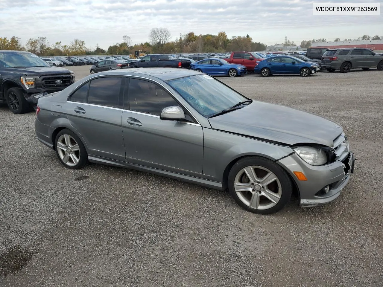 2009 Mercedes-Benz C 300 4Matic VIN: WDDGF81XX9F263569 Lot: 70854264