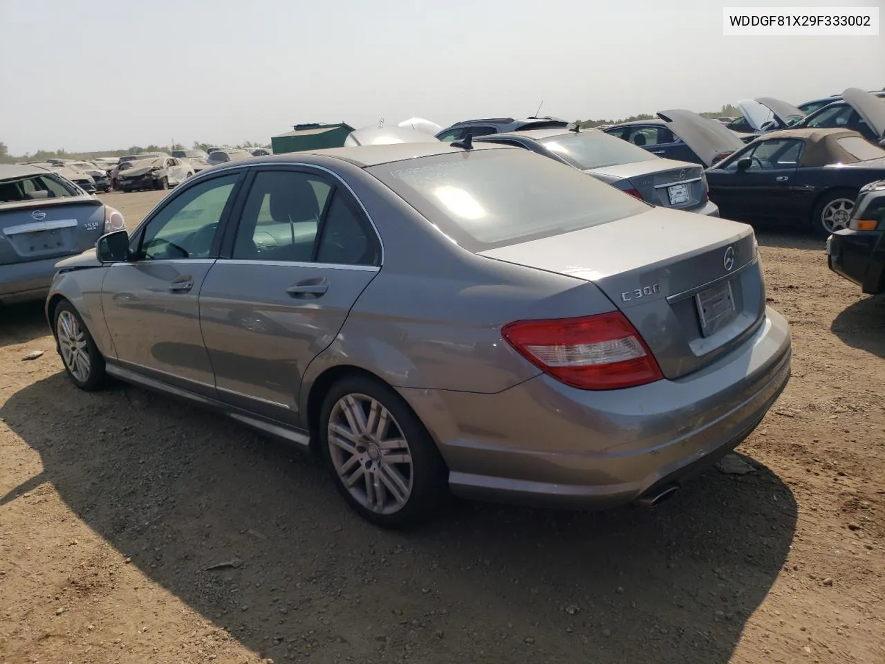 2009 Mercedes-Benz C 300 4Matic VIN: WDDGF81X29F333002 Lot: 70990774