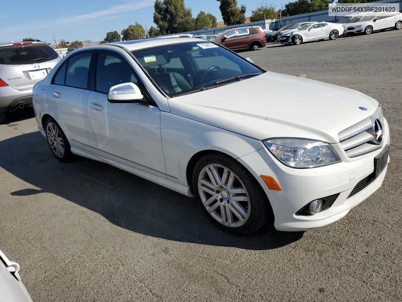 2009 Mercedes-Benz C 300 VIN: WDDGF54X59F201622 Lot: 71088134