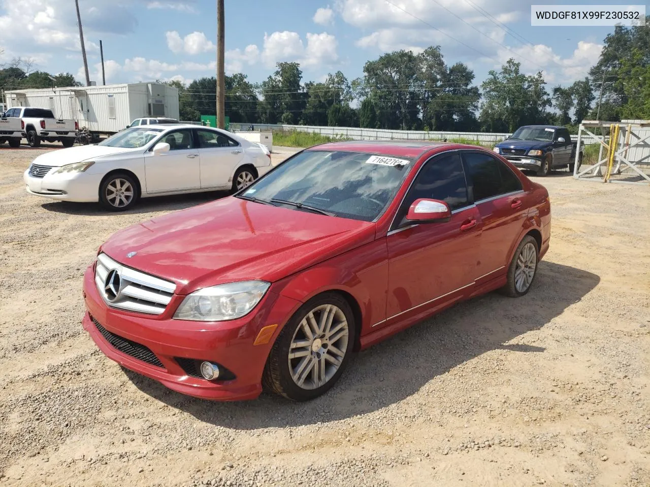 2009 Mercedes-Benz C 300 4Matic VIN: WDDGF81X99F230532 Lot: 71642764