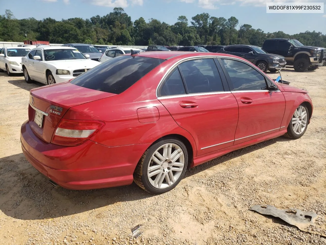 2009 Mercedes-Benz C 300 4Matic VIN: WDDGF81X99F230532 Lot: 71642764