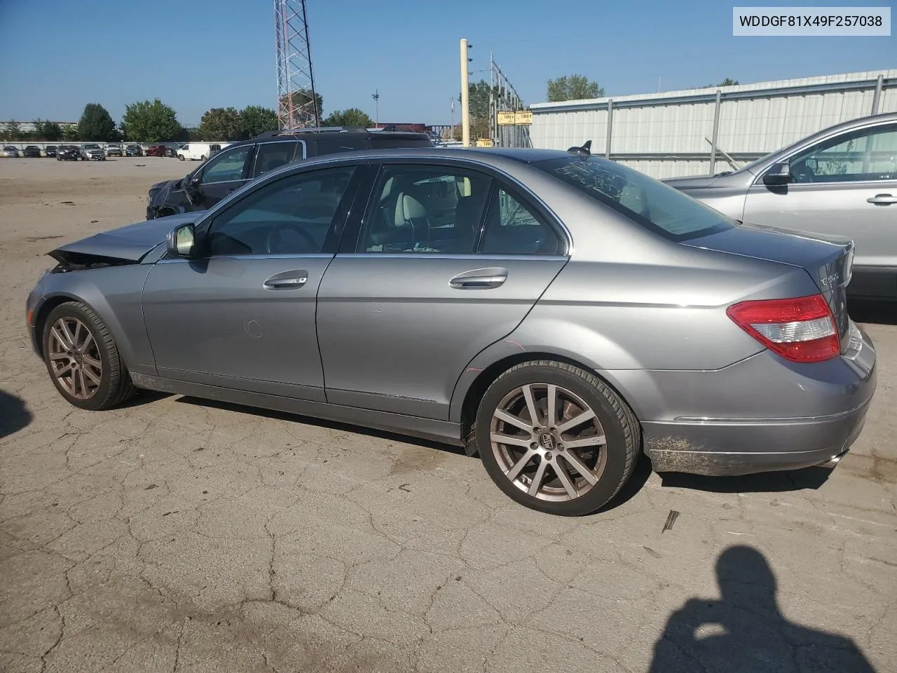 2009 Mercedes-Benz C 300 4Matic VIN: WDDGF81X49F257038 Lot: 72060424