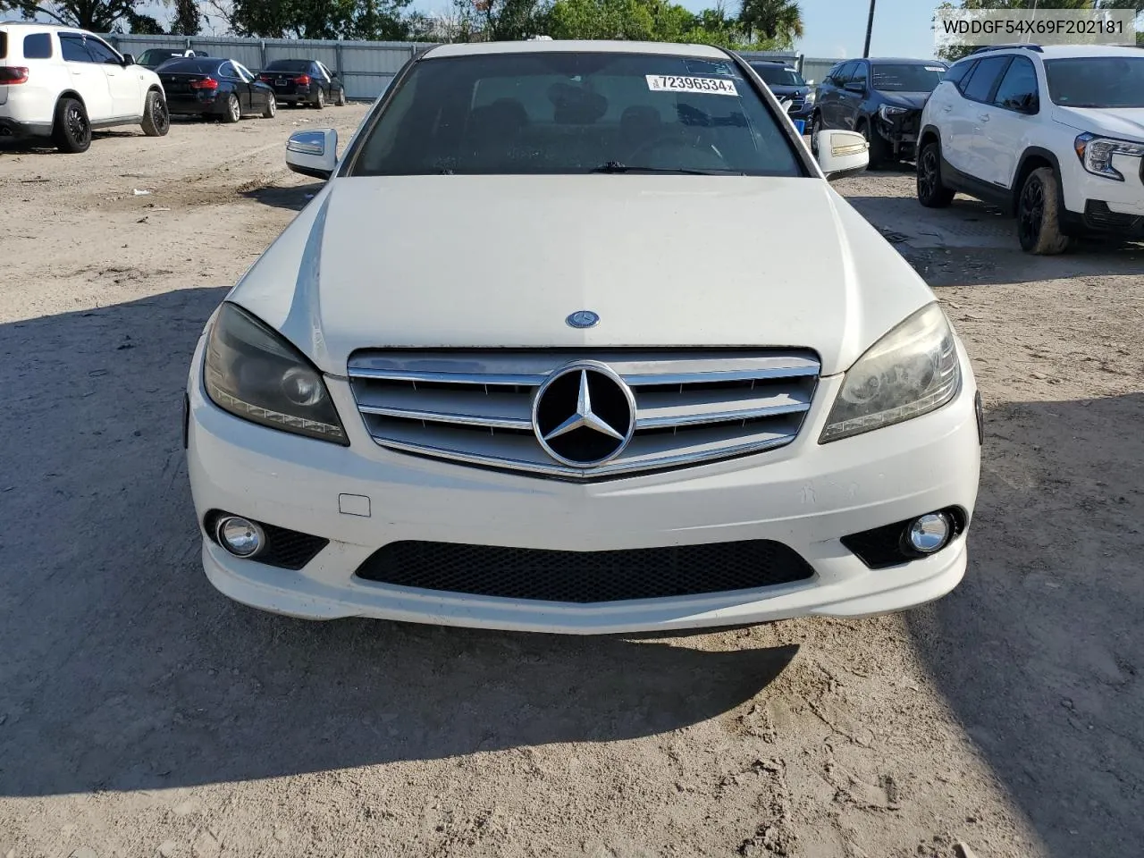 2009 Mercedes-Benz C 300 VIN: WDDGF54X69F202181 Lot: 72396534