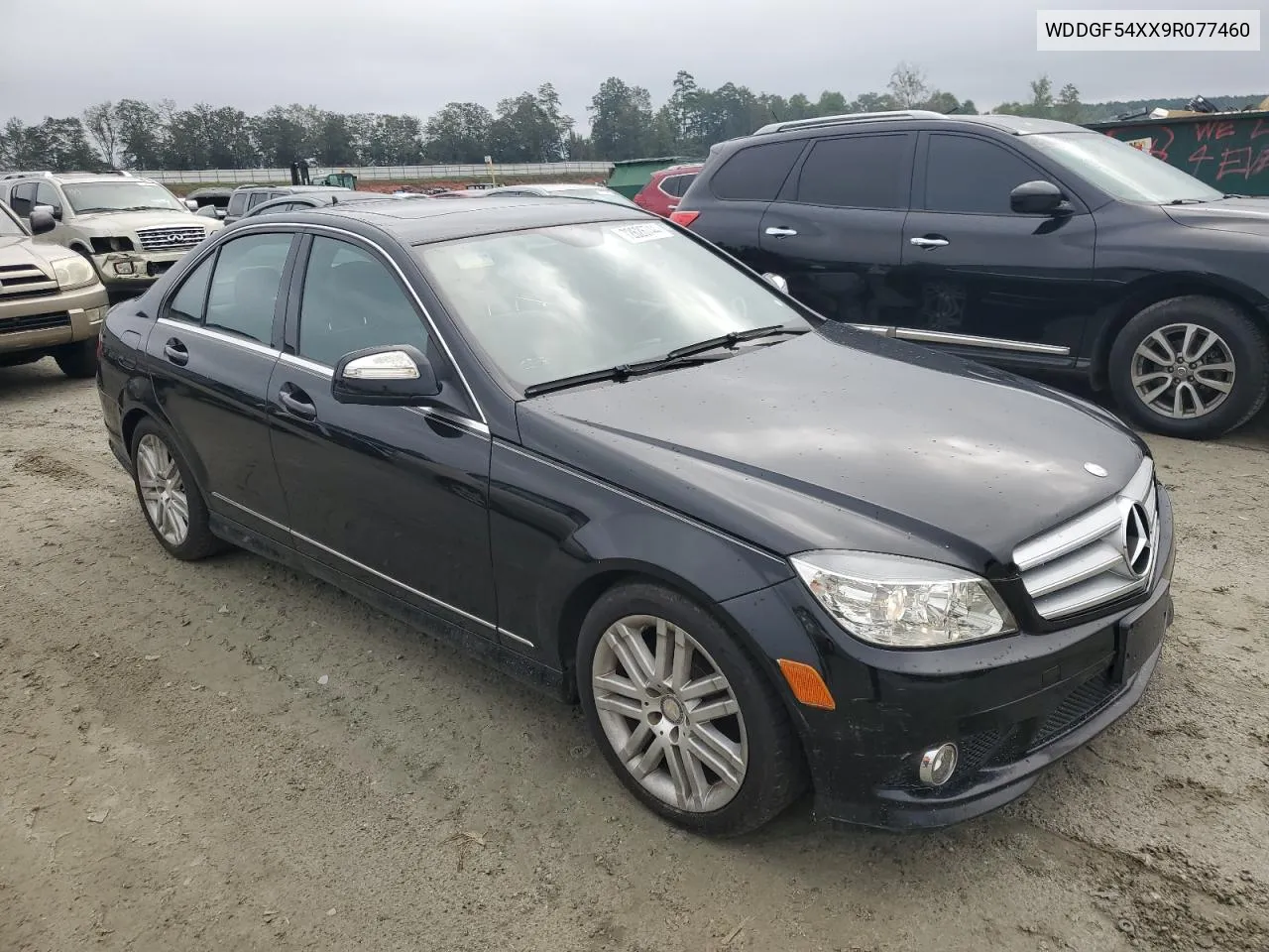 2009 Mercedes-Benz C 300 VIN: WDDGF54XX9R077460 Lot: 72626744