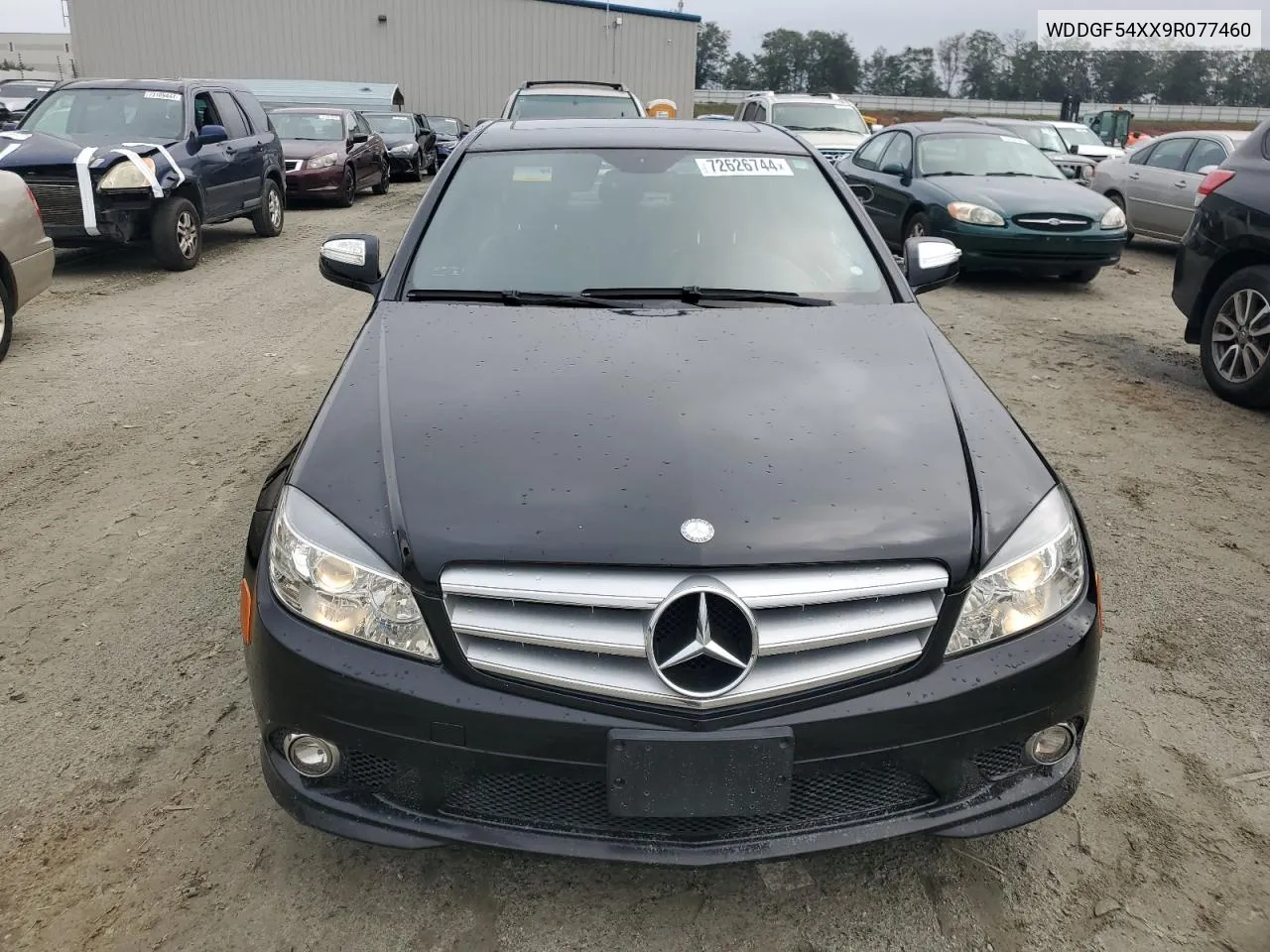 2009 Mercedes-Benz C 300 VIN: WDDGF54XX9R077460 Lot: 72626744