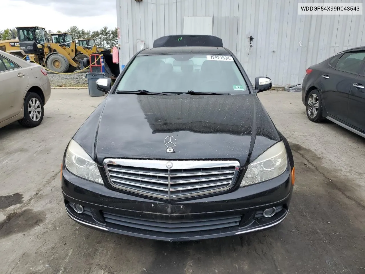 2009 Mercedes-Benz C 300 VIN: WDDGF54X99R043543 Lot: 72921834