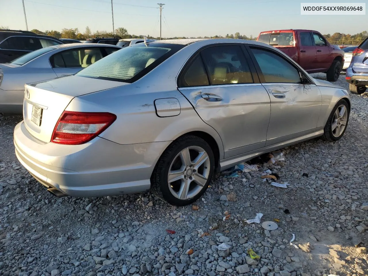 2009 Mercedes-Benz C 300 VIN: WDDGF54XX9R069648 Lot: 73895084