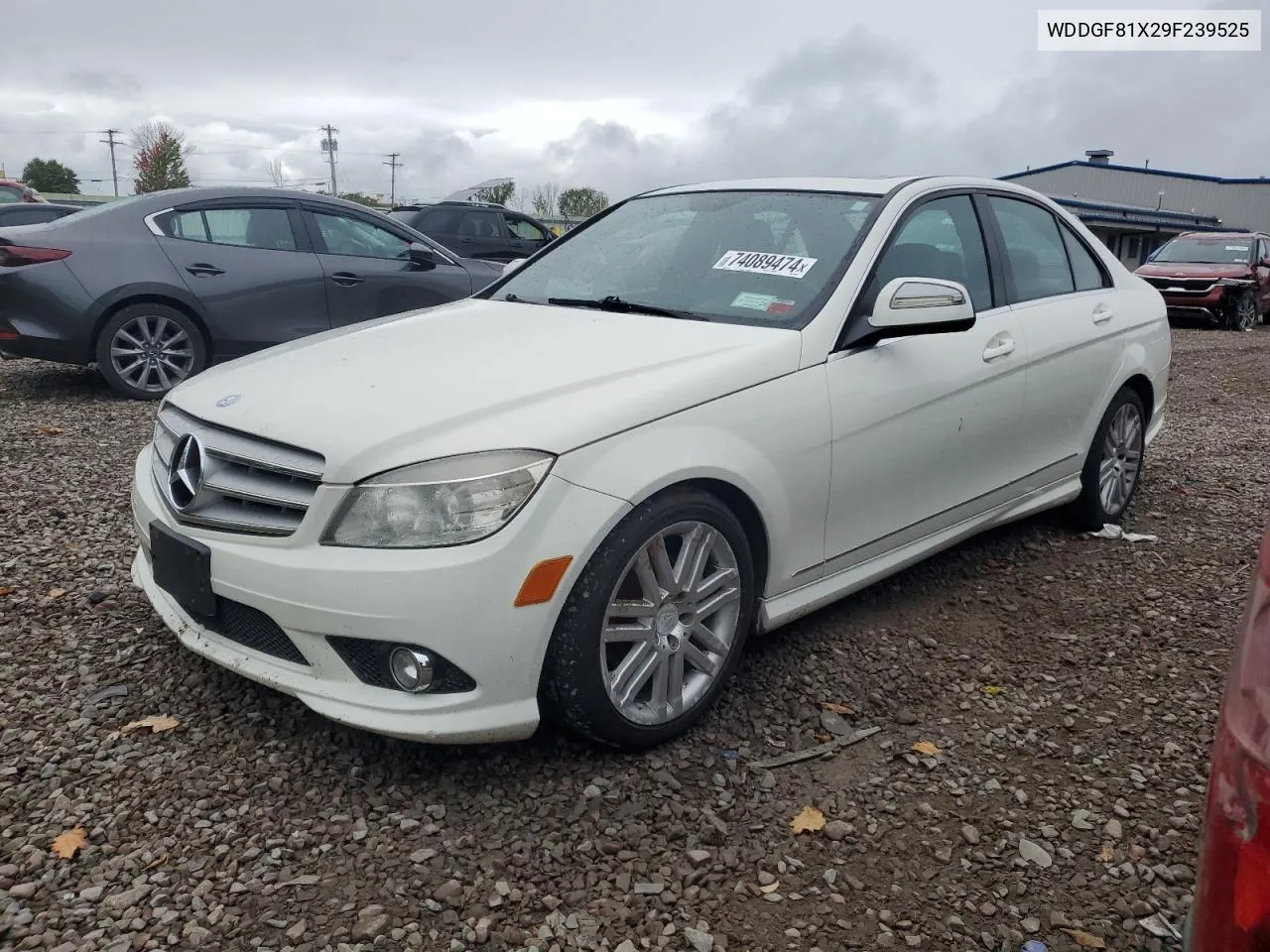 2009 Mercedes-Benz C 300 4Matic VIN: WDDGF81X29F239525 Lot: 74089474