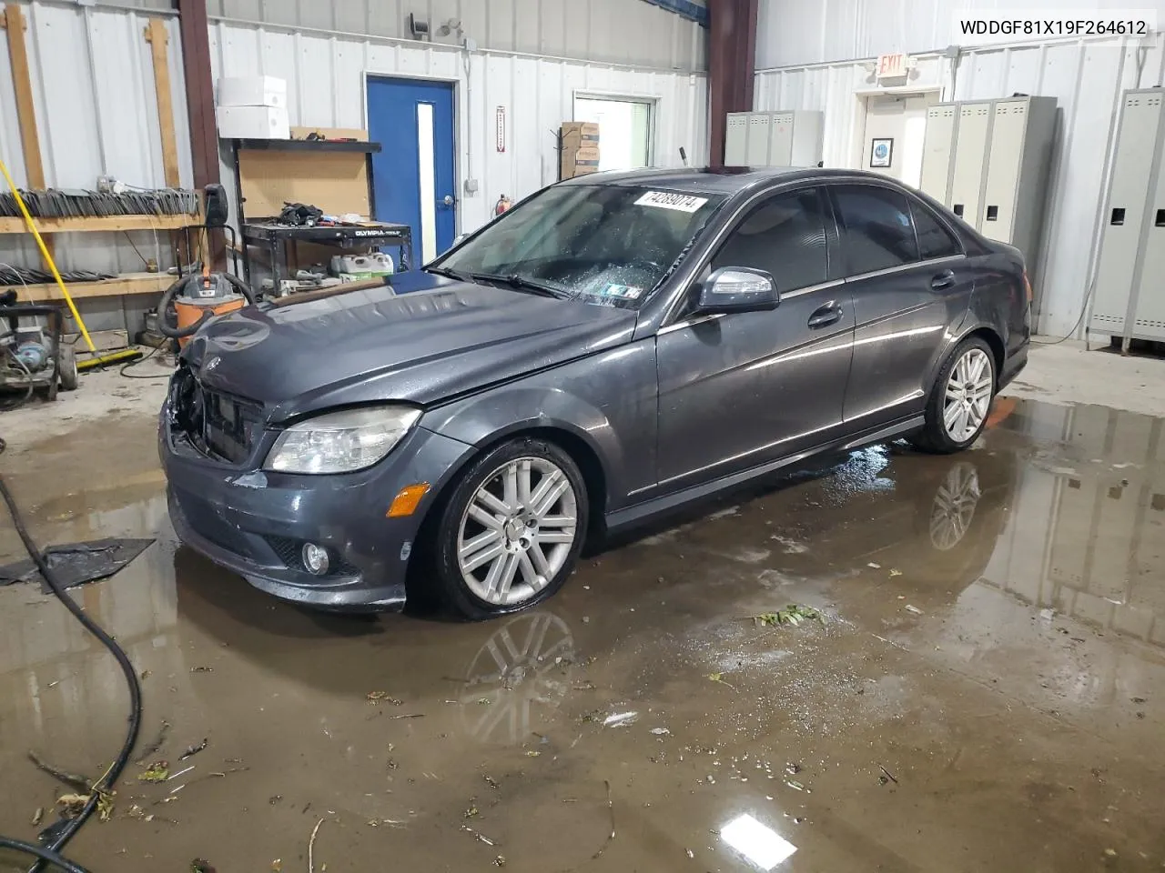 2009 Mercedes-Benz C 300 4Matic VIN: WDDGF81X19F264612 Lot: 74289074