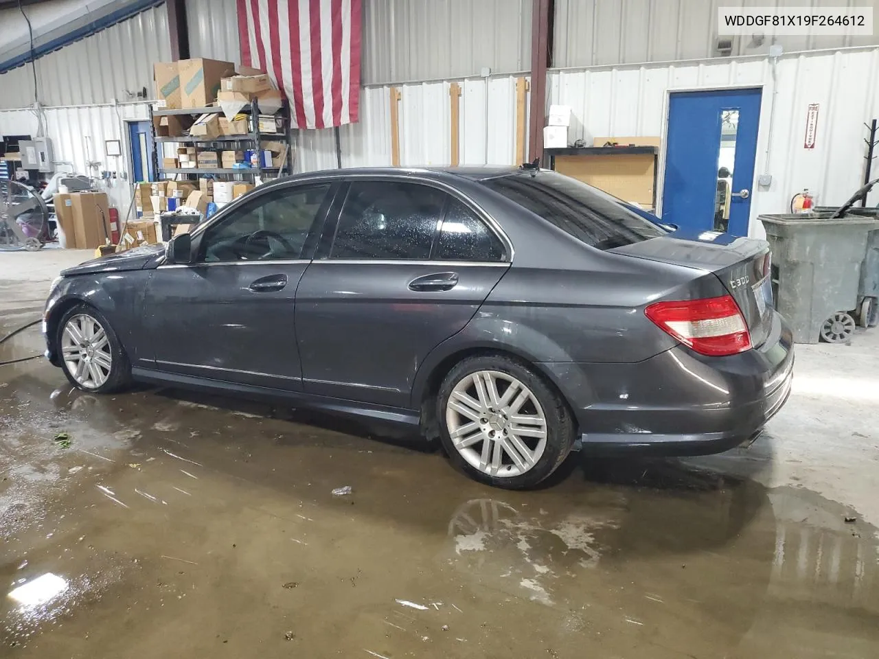 2009 Mercedes-Benz C 300 4Matic VIN: WDDGF81X19F264612 Lot: 74289074