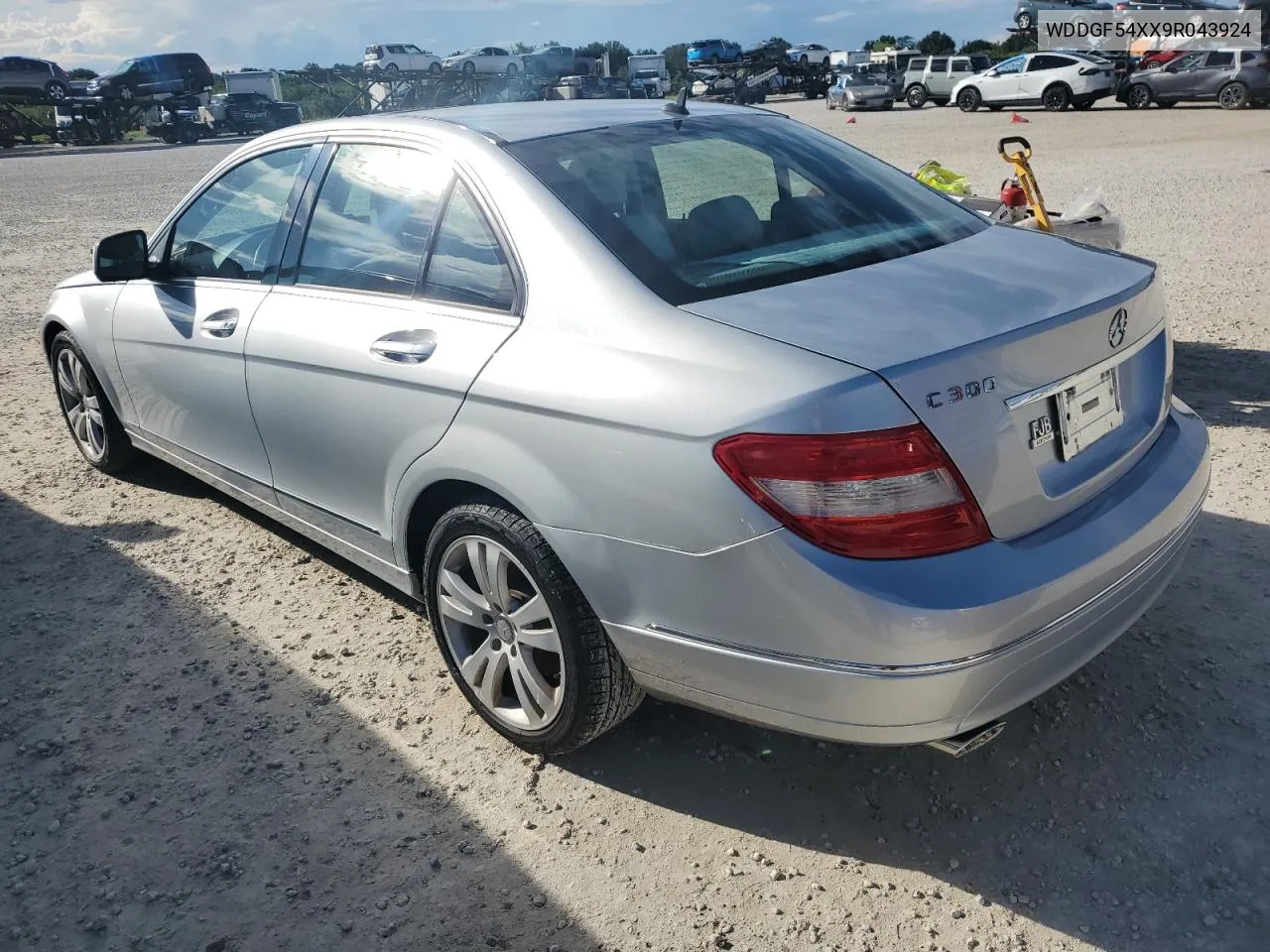 2009 Mercedes-Benz C 300 VIN: WDDGF54XX9R043924 Lot: 74418904