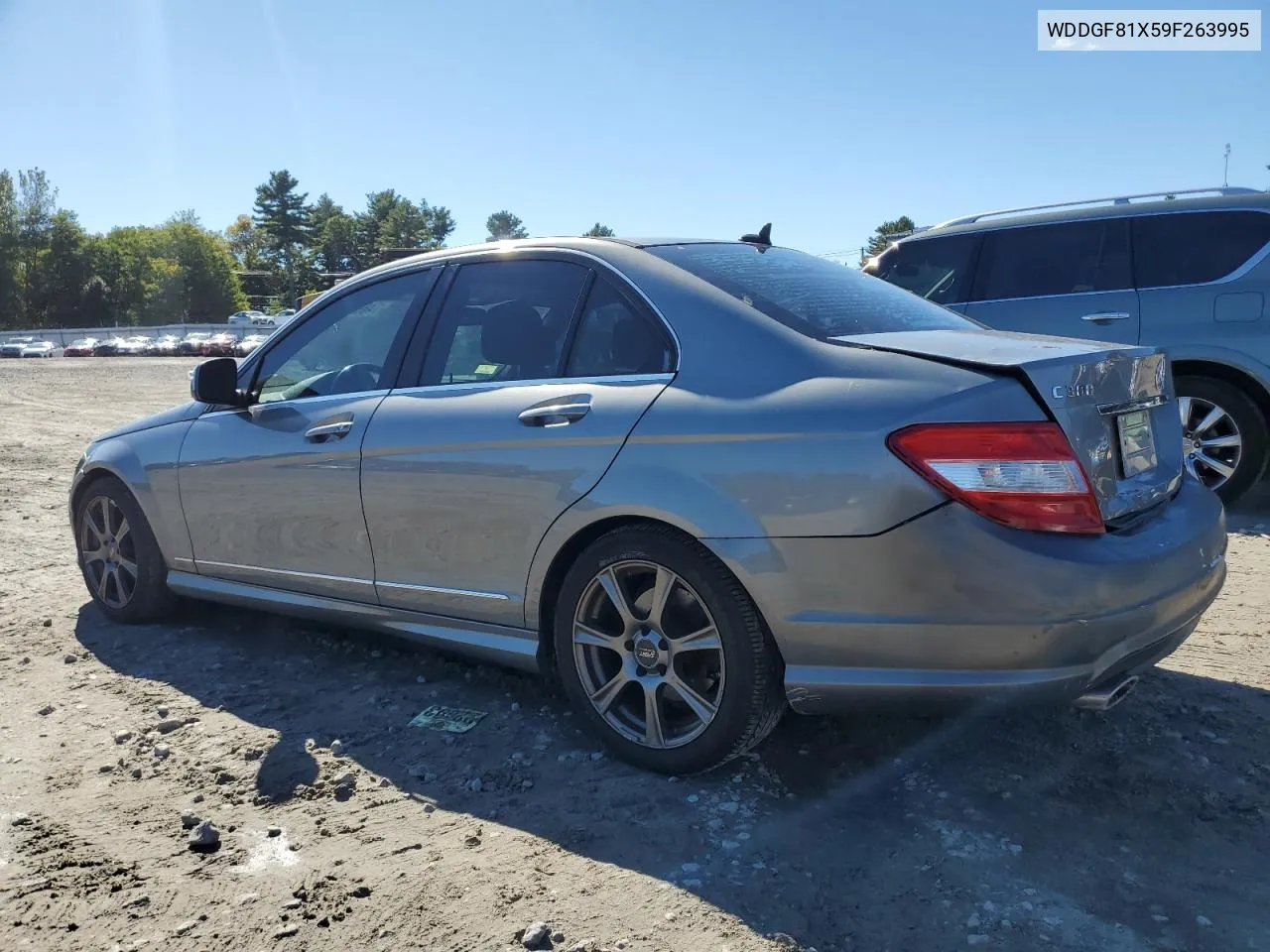 2009 Mercedes-Benz C 300 4Matic VIN: WDDGF81X59F263995 Lot: 74698434