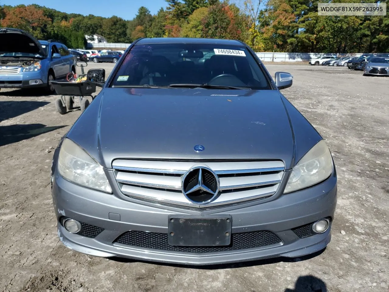 2009 Mercedes-Benz C 300 4Matic VIN: WDDGF81X59F263995 Lot: 74698434