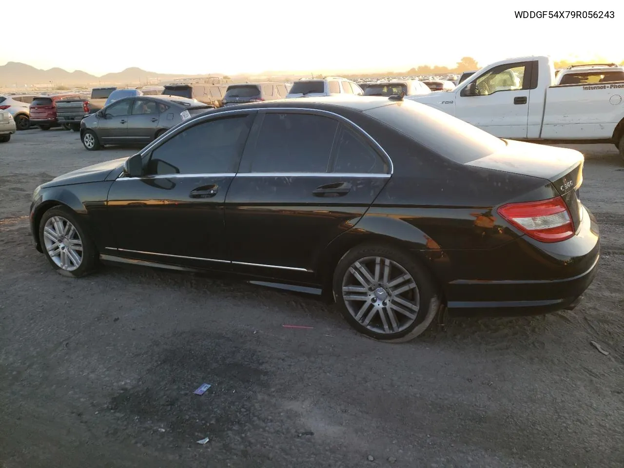 2009 Mercedes-Benz C 300 VIN: WDDGF54X79R056243 Lot: 74855234