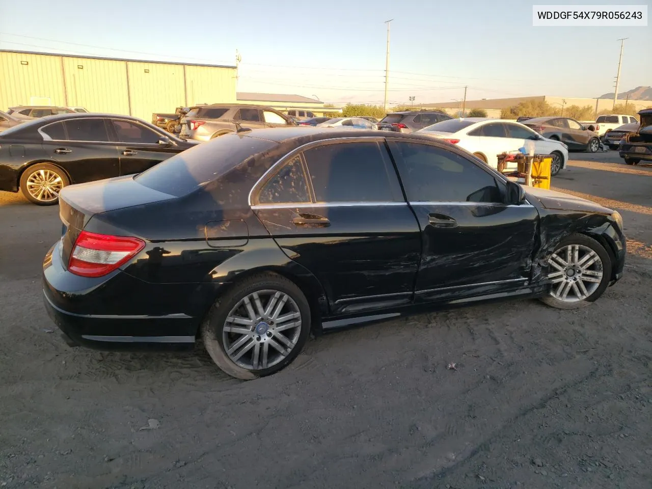 2009 Mercedes-Benz C 300 VIN: WDDGF54X79R056243 Lot: 74855234