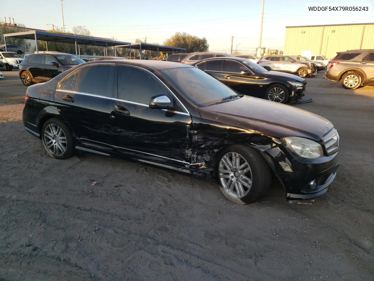 2009 Mercedes-Benz C 300 VIN: WDDGF54X79R056243 Lot: 74855234