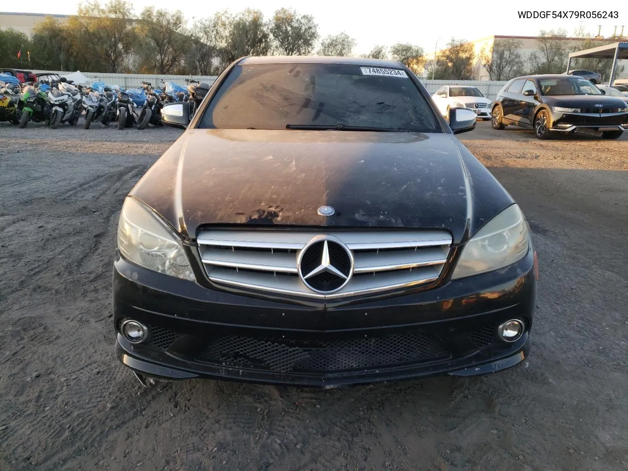 2009 Mercedes-Benz C 300 VIN: WDDGF54X79R056243 Lot: 74855234