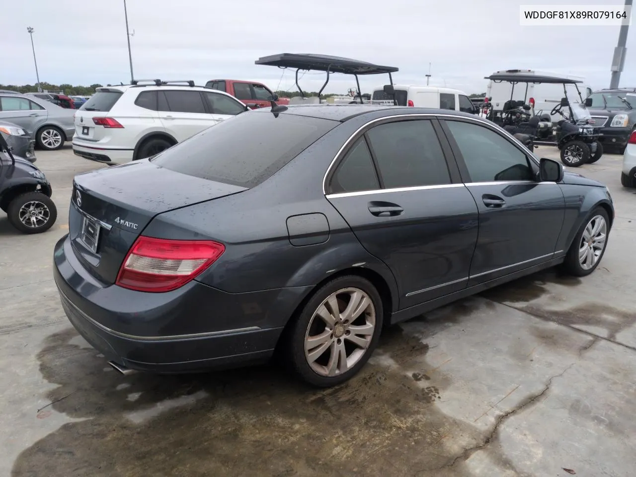 2009 Mercedes-Benz C 300 4Matic VIN: WDDGF81X89R079164 Lot: 75055324