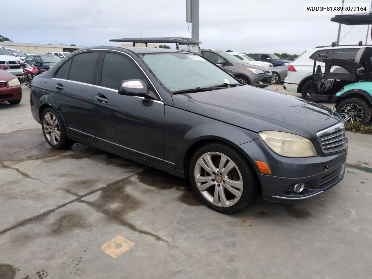 2009 Mercedes-Benz C 300 4Matic VIN: WDDGF81X89R079164 Lot: 75055324