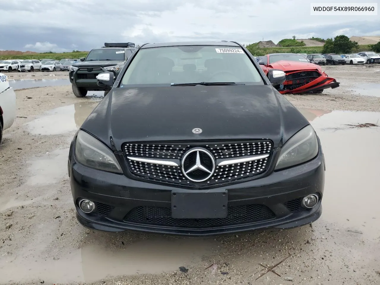 2009 Mercedes-Benz C 300 VIN: WDDGF54X89R066960 Lot: 75099224