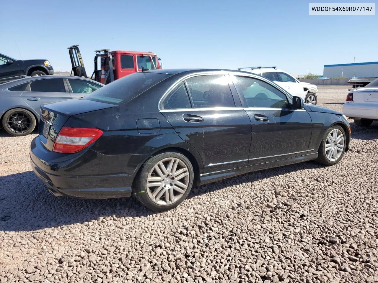 2009 Mercedes-Benz C 300 VIN: WDDGF54X69R077147 Lot: 75923614