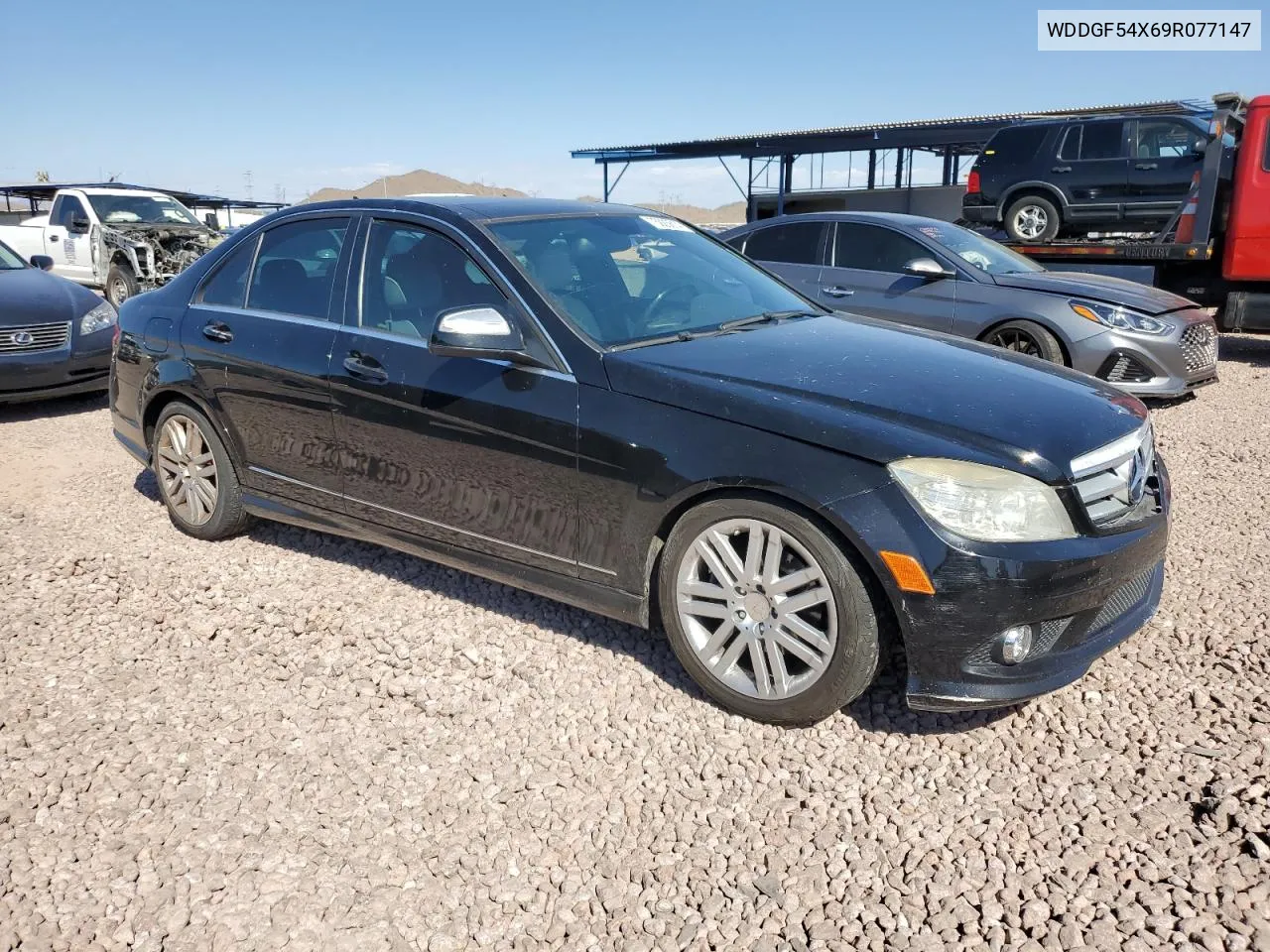 2009 Mercedes-Benz C 300 VIN: WDDGF54X69R077147 Lot: 75923614