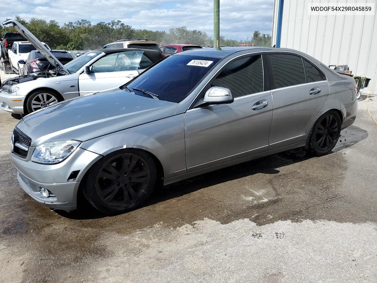 2009 Mercedes-Benz C 300 VIN: WDDGF54X29R045859 Lot: 76155424