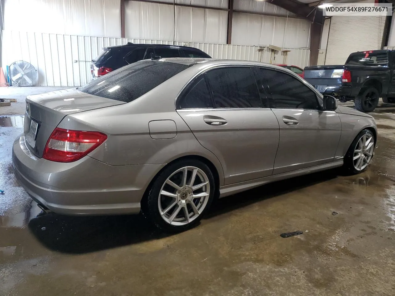 2009 Mercedes-Benz C 300 VIN: WDDGF54X89F276671 Lot: 76237544