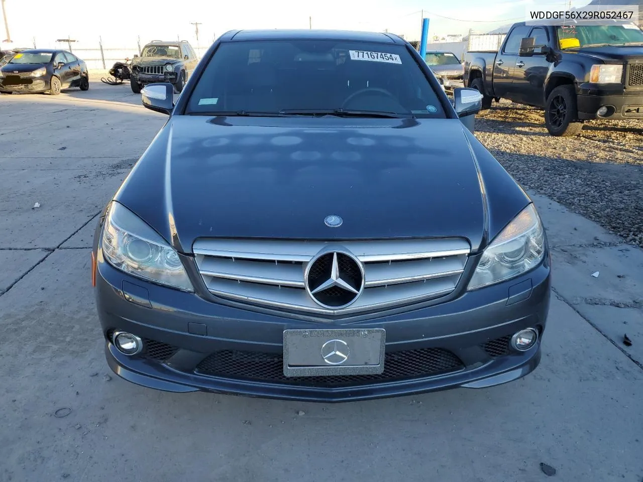 2009 Mercedes-Benz C 350 VIN: WDDGF56X29R052467 Lot: 77167454