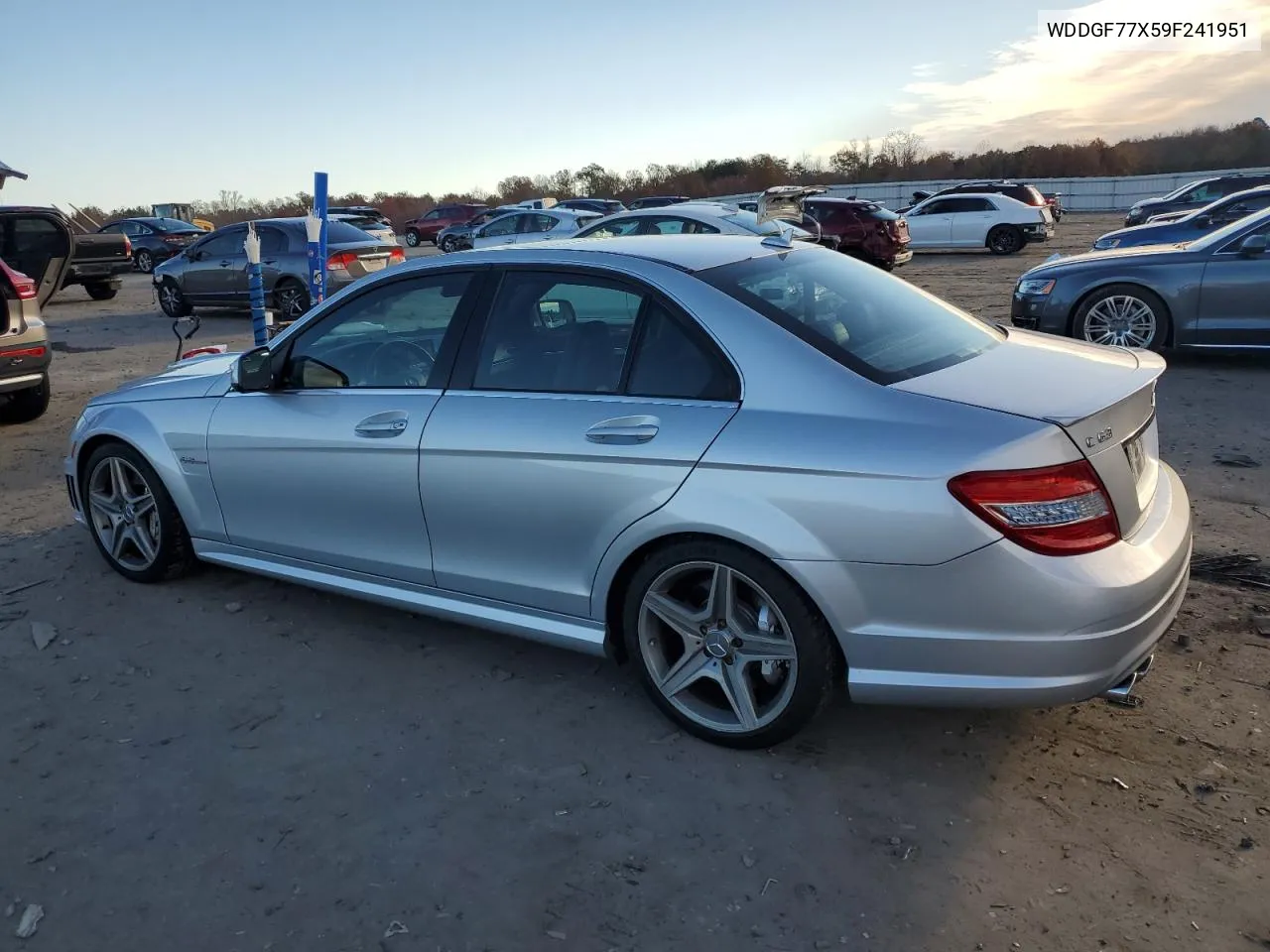 2009 Mercedes-Benz C 63 Amg VIN: WDDGF77X59F241951 Lot: 78033634