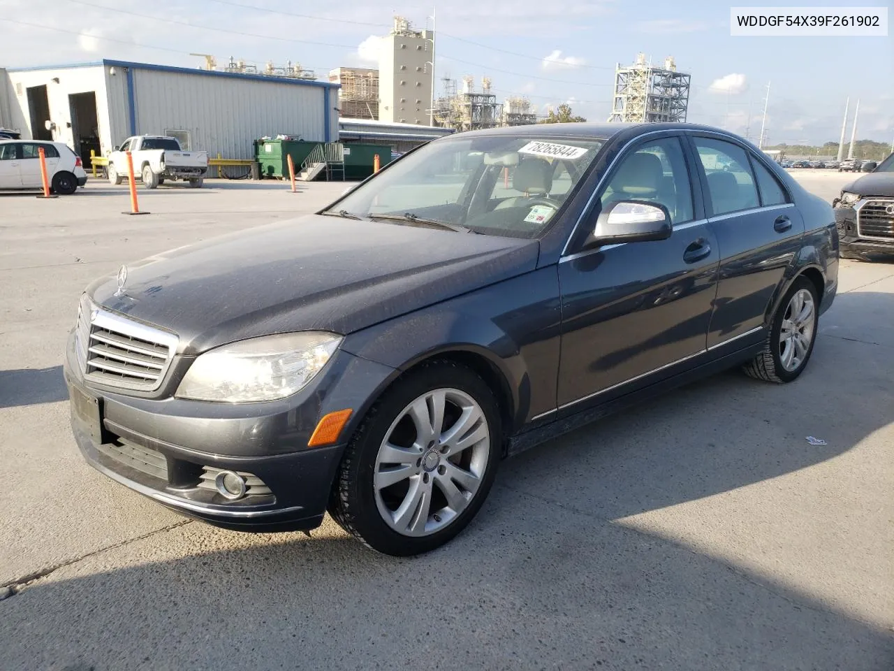 2009 Mercedes-Benz C 300 VIN: WDDGF54X39F261902 Lot: 78265844