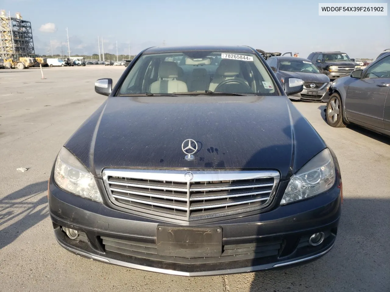 2009 Mercedes-Benz C 300 VIN: WDDGF54X39F261902 Lot: 78265844