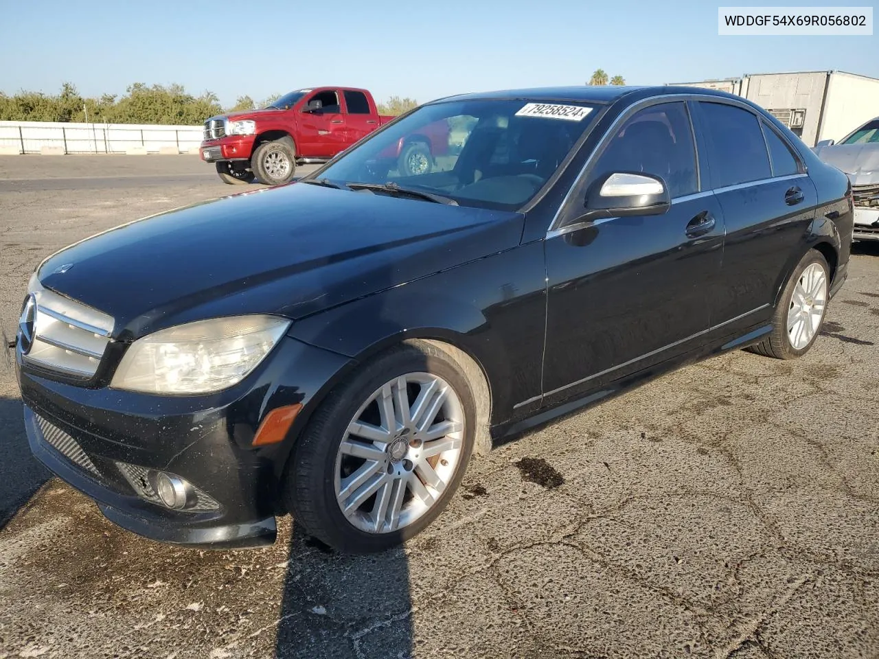 2009 Mercedes-Benz C 300 VIN: WDDGF54X69R056802 Lot: 79258524