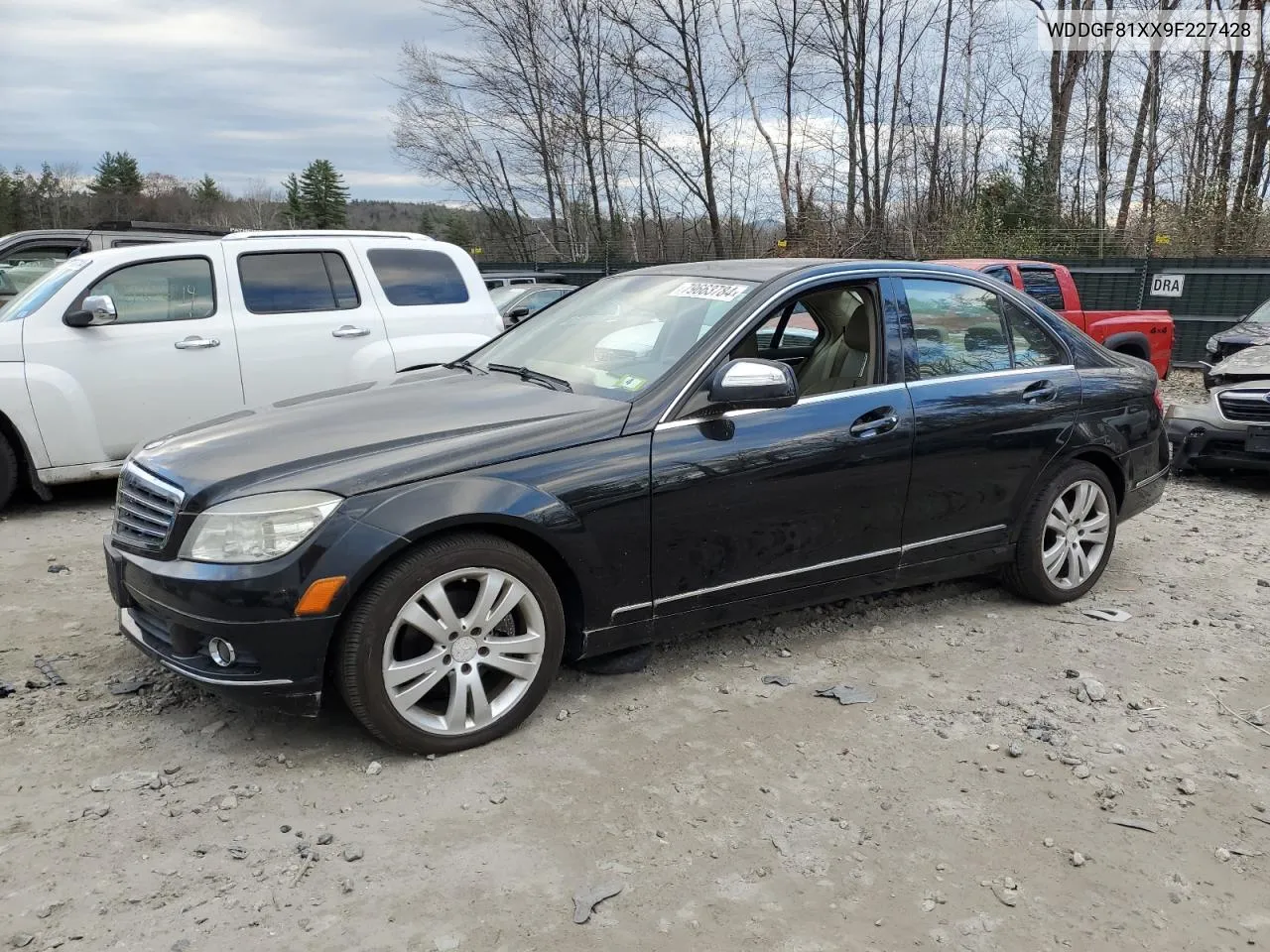 2009 Mercedes-Benz C 300 4Matic VIN: WDDGF81XX9F227428 Lot: 79663784