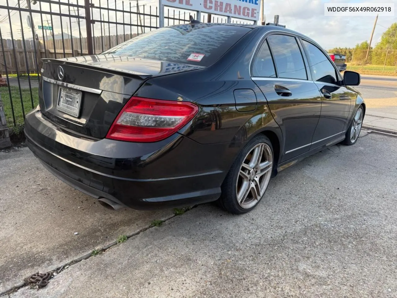 2009 Mercedes-Benz C 350 VIN: WDDGF56X49R062918 Lot: 79704334