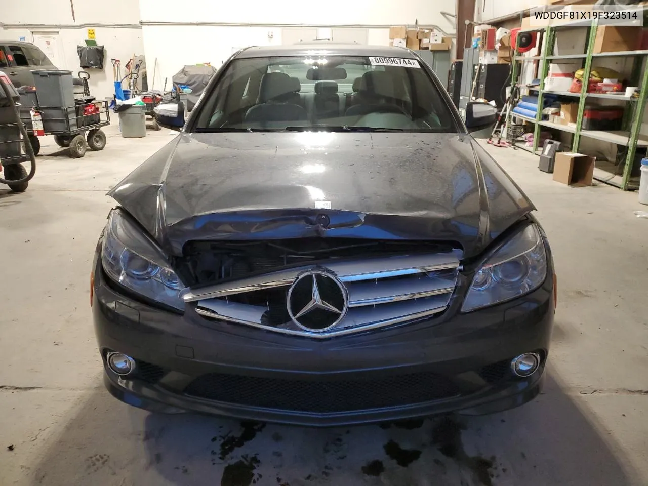 2009 Mercedes-Benz C 300 4Matic VIN: WDDGF81X19F323514 Lot: 80996744