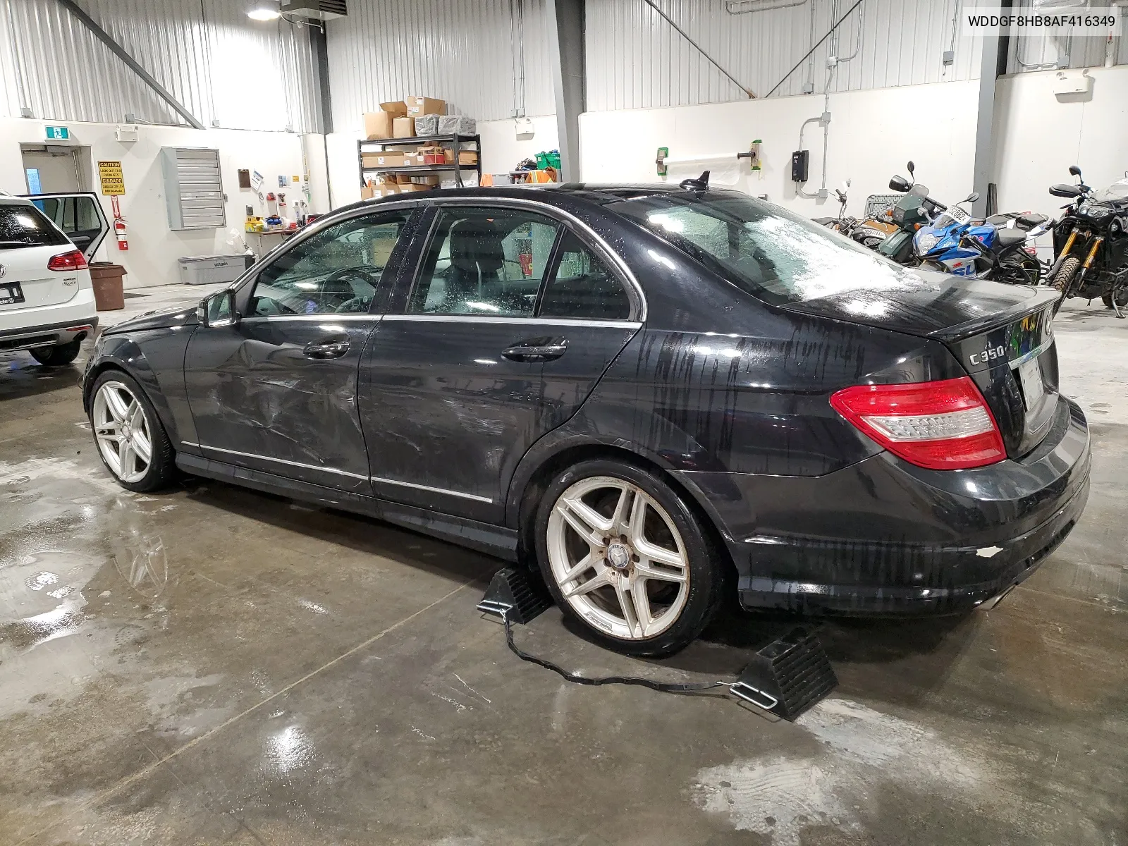 2010 Mercedes-Benz C 350 4Matic VIN: WDDGF8HB8AF416349 Lot: 37891824