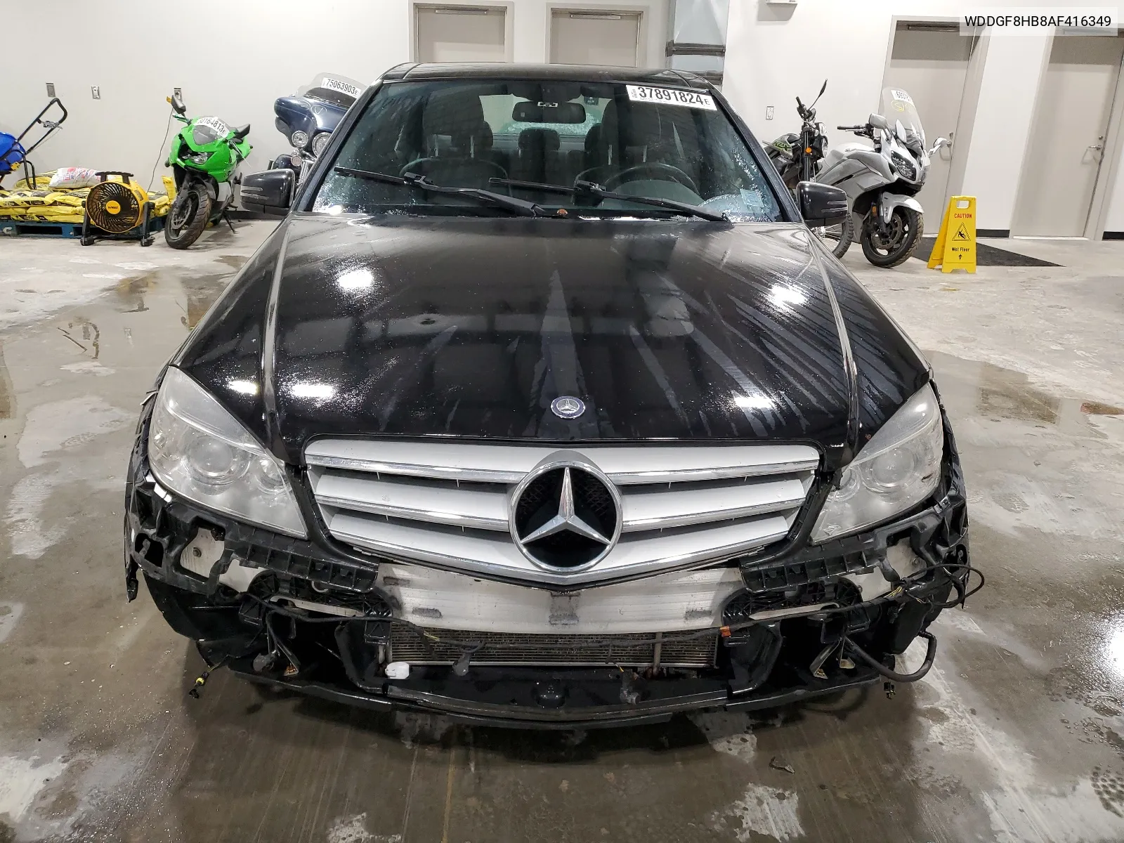 2010 Mercedes-Benz C 350 4Matic VIN: WDDGF8HB8AF416349 Lot: 37891824