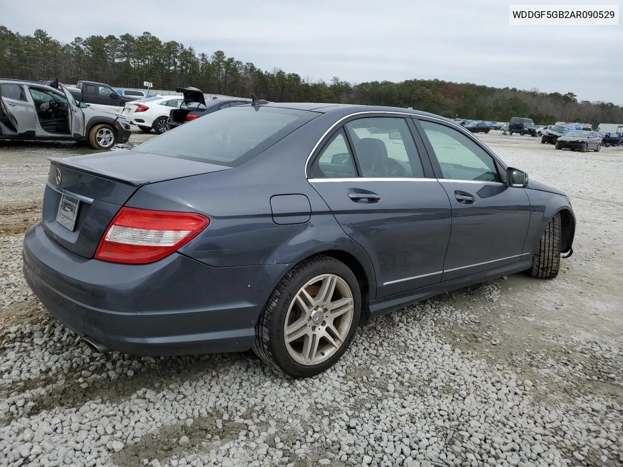 2010 Mercedes-Benz C 350 VIN: WDDGF5GB2AR090529 Lot: 41860764