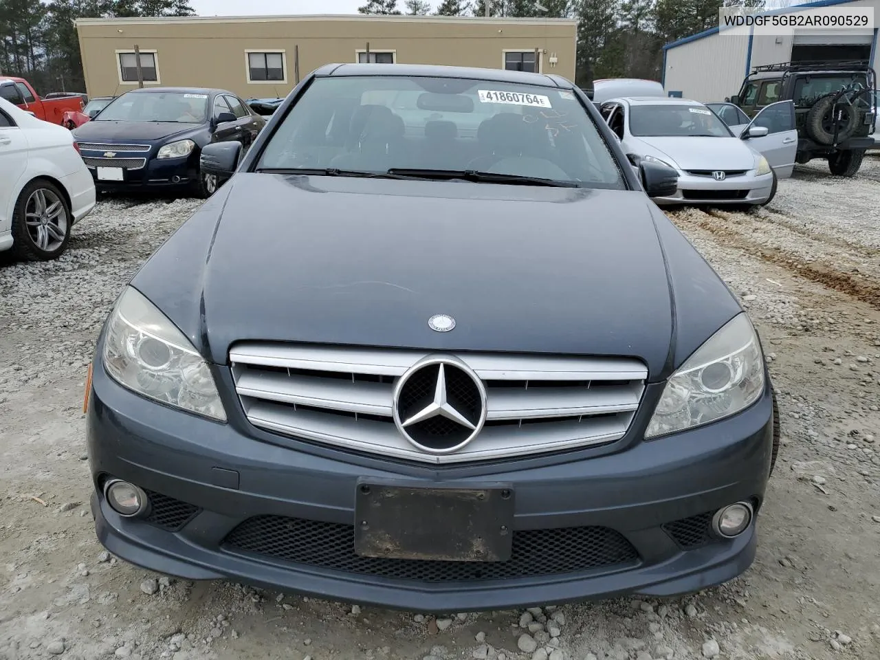 2010 Mercedes-Benz C 350 VIN: WDDGF5GB2AR090529 Lot: 41860764