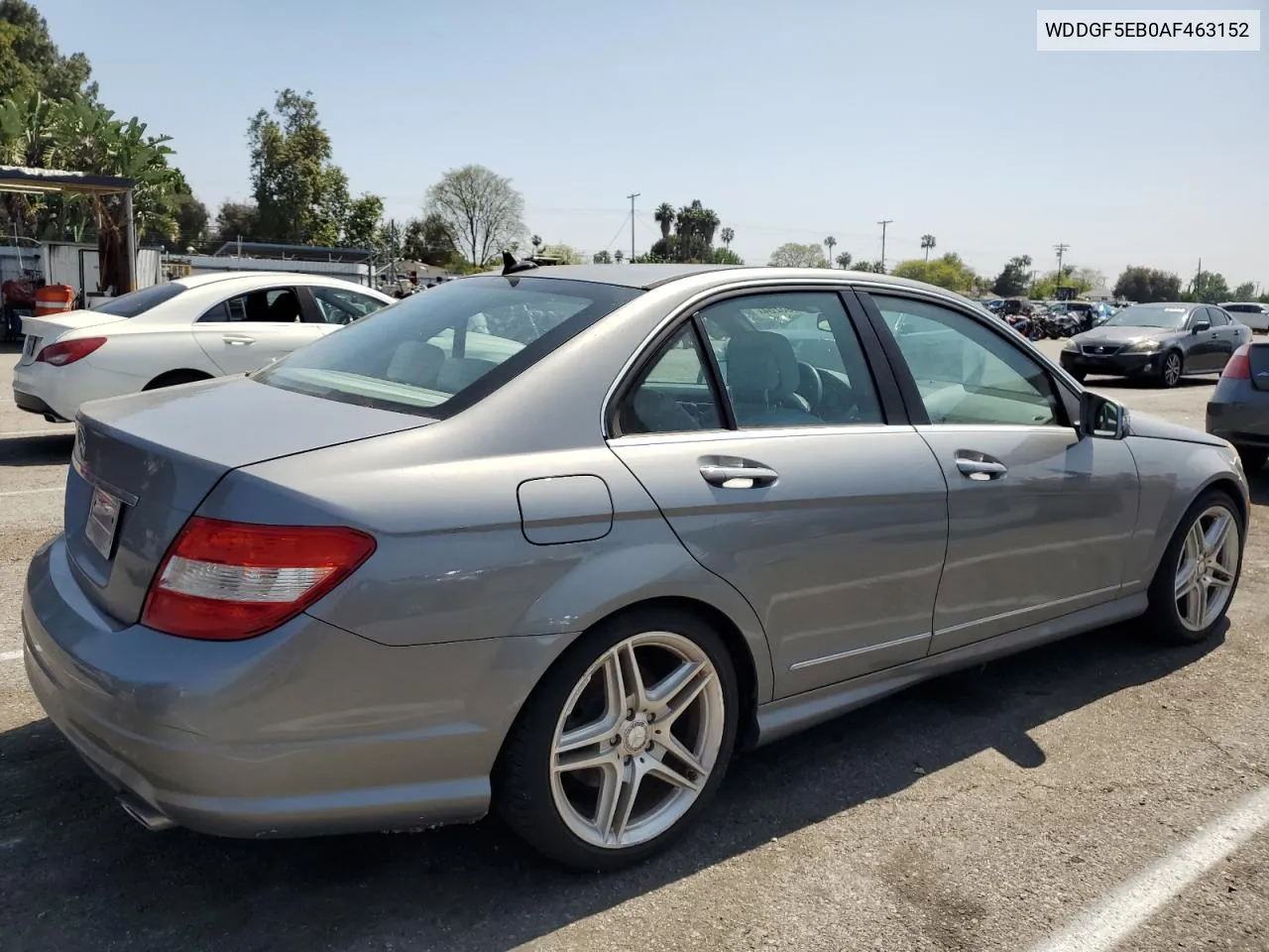 2010 Mercedes-Benz C 300 VIN: WDDGF5EB0AF463152 Lot: 54833264