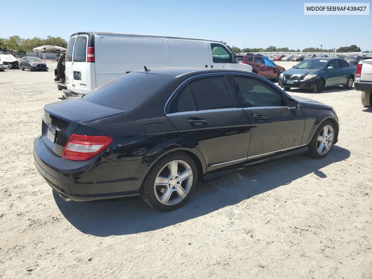 2010 Mercedes-Benz C 300 VIN: WDDGF5EB9AF438427 Lot: 63660084