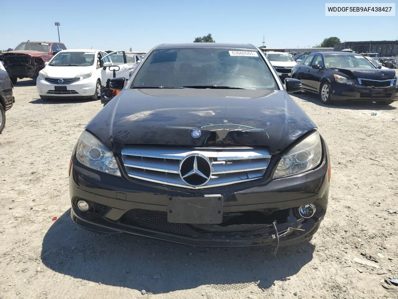 2010 Mercedes-Benz C 300 VIN: WDDGF5EB9AF438427 Lot: 63660084