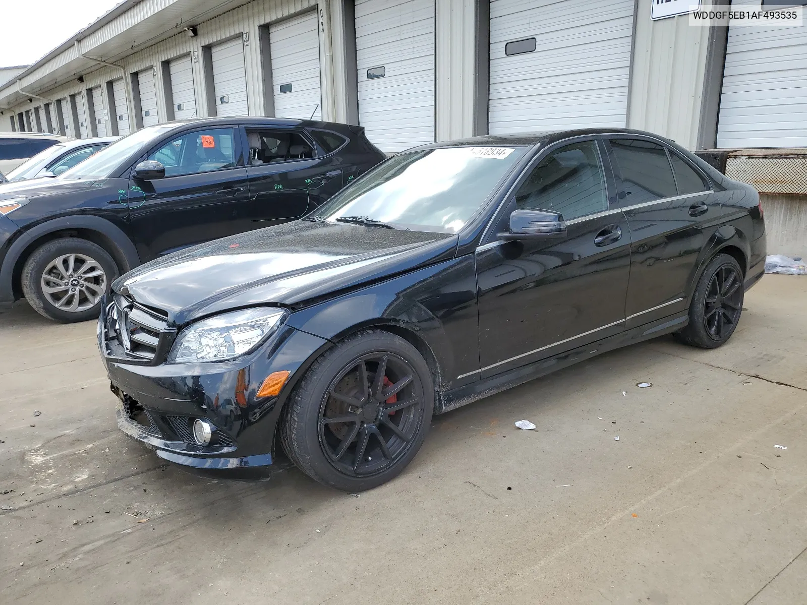 2010 Mercedes-Benz C 300 VIN: WDDGF5EB1AF493535 Lot: 64518034