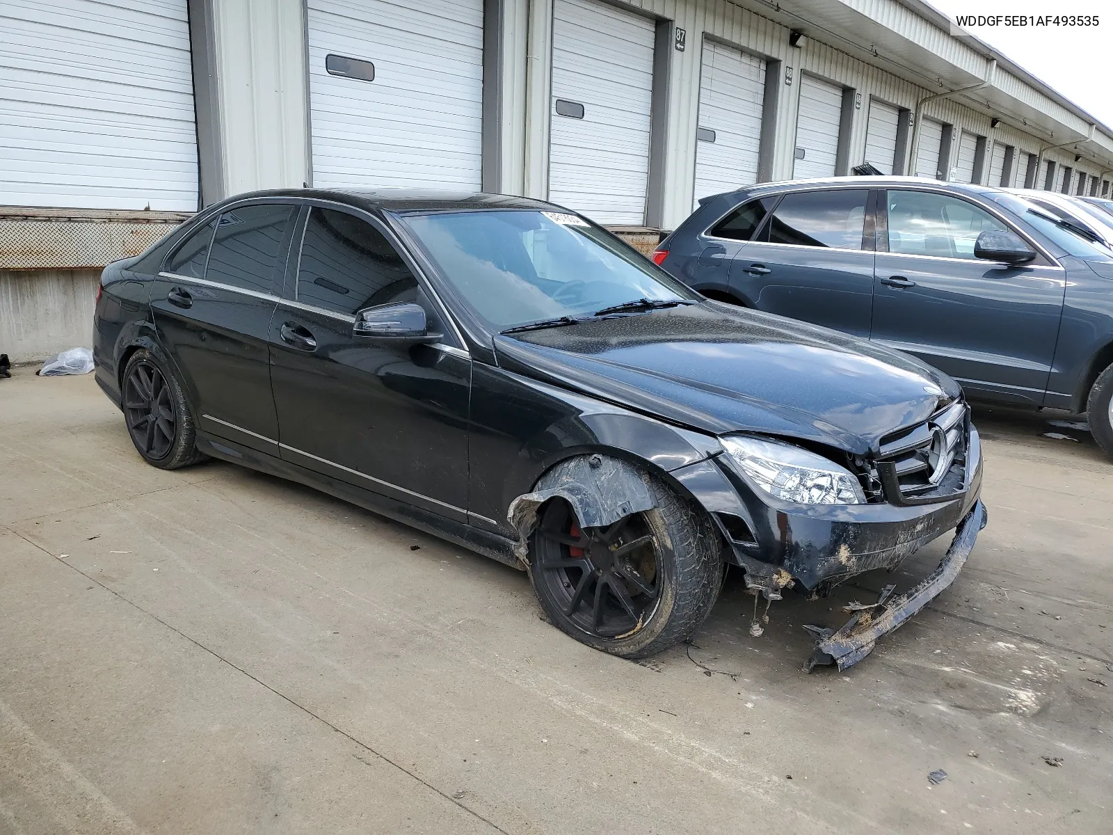 2010 Mercedes-Benz C 300 VIN: WDDGF5EB1AF493535 Lot: 64518034