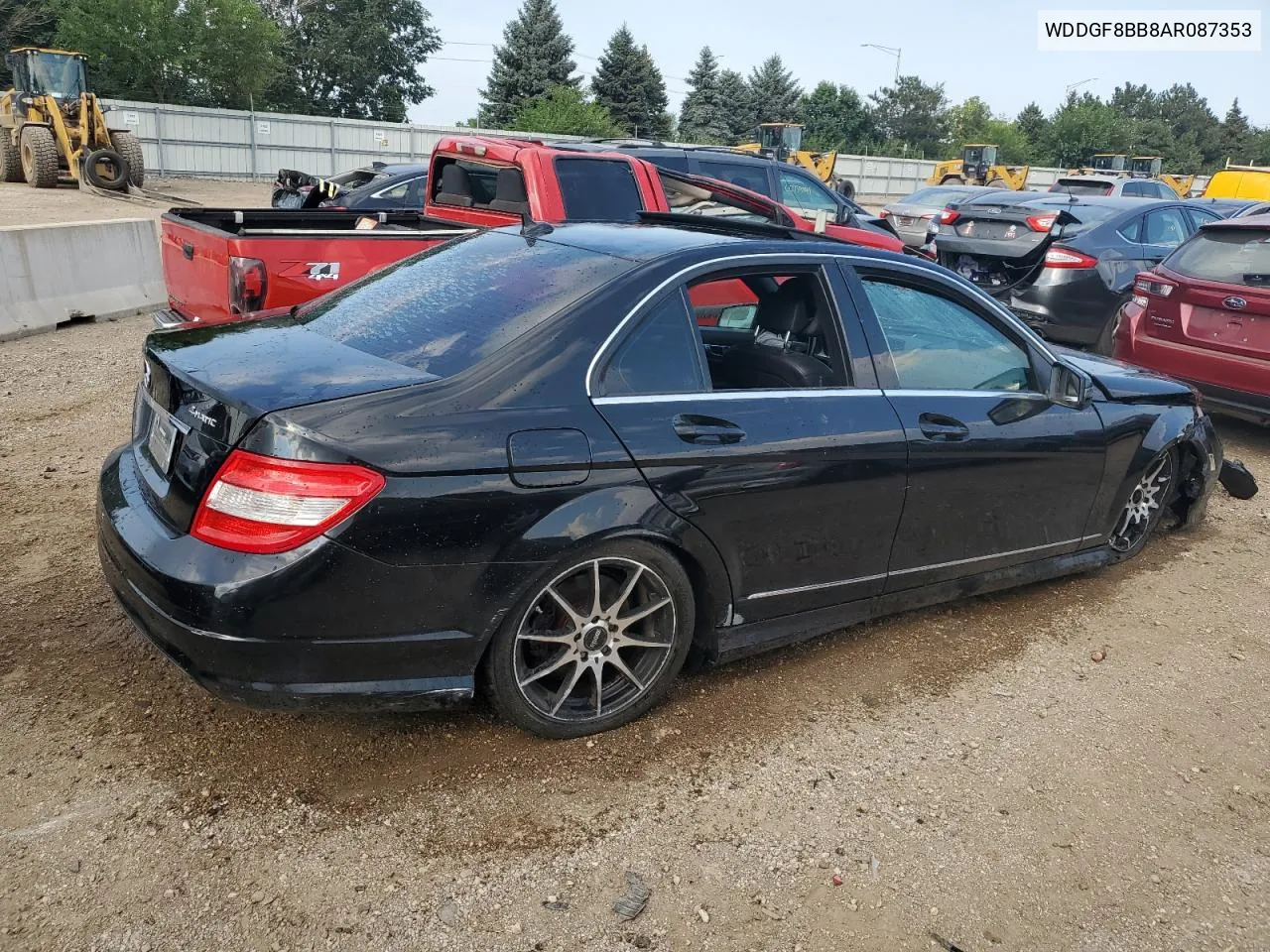 2010 Mercedes-Benz C 300 4Matic VIN: WDDGF8BB8AR087353 Lot: 65402554