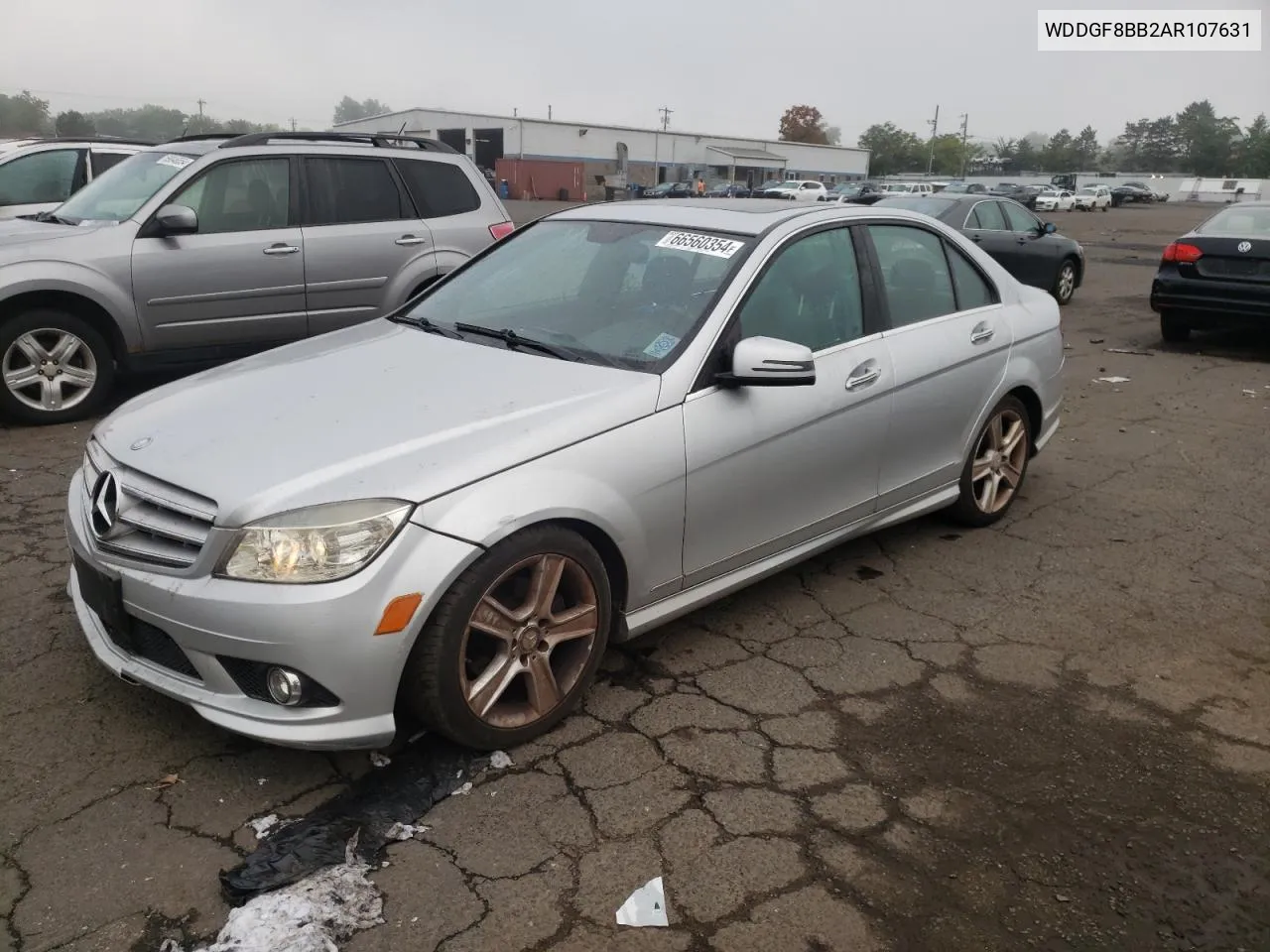 2010 Mercedes-Benz C 300 4Matic VIN: WDDGF8BB2AR107631 Lot: 66560354