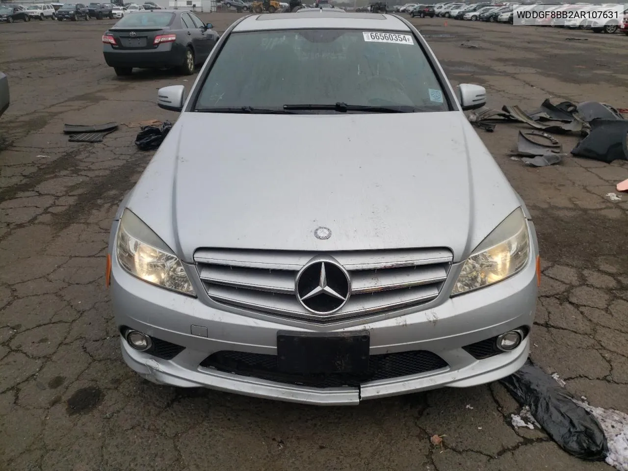 2010 Mercedes-Benz C 300 4Matic VIN: WDDGF8BB2AR107631 Lot: 66560354