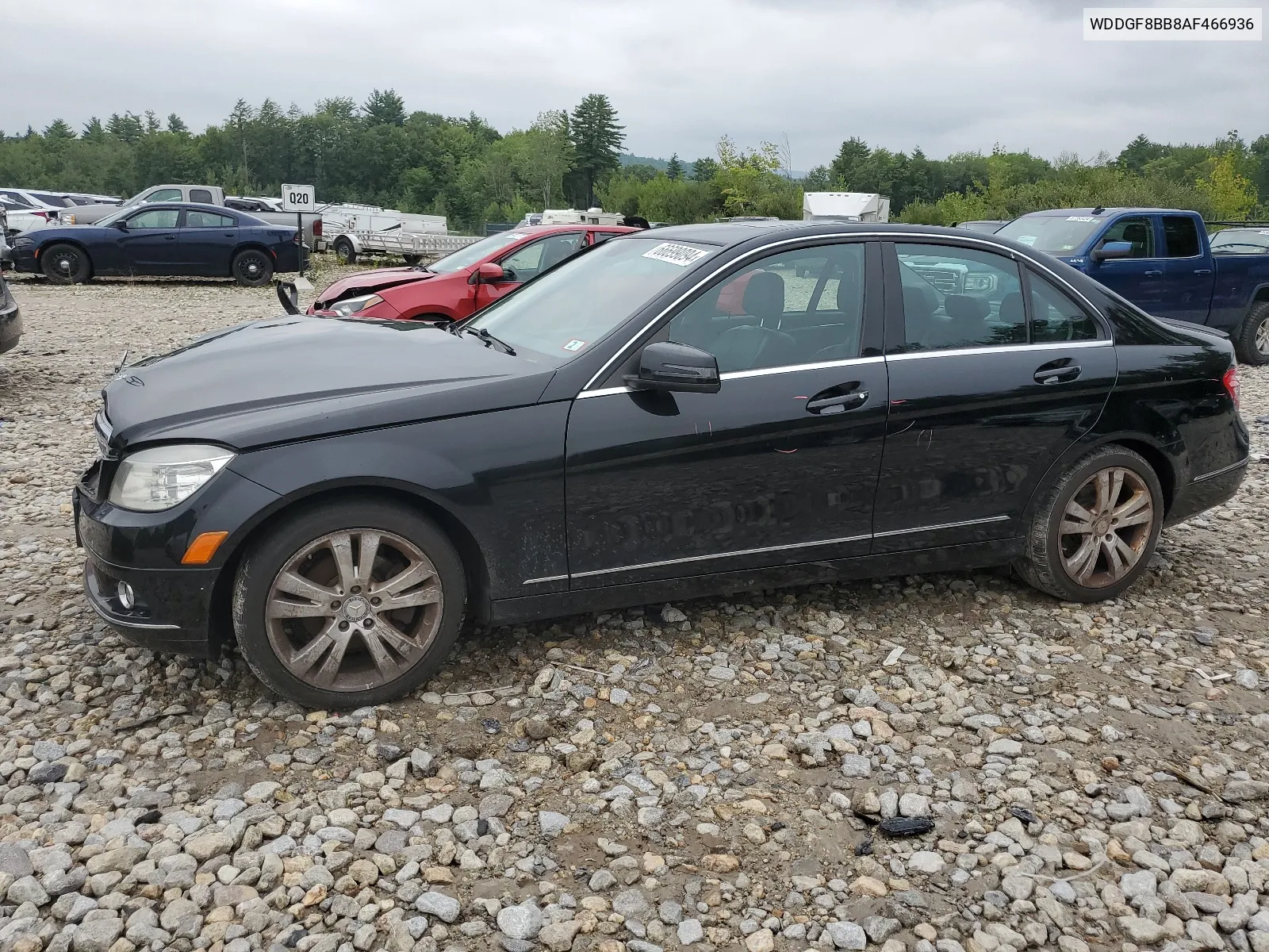 2010 Mercedes-Benz C 300 4Matic VIN: WDDGF8BB8AF466936 Lot: 66699094